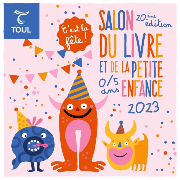 Affiche du Salon du livre et de la petite enfance 