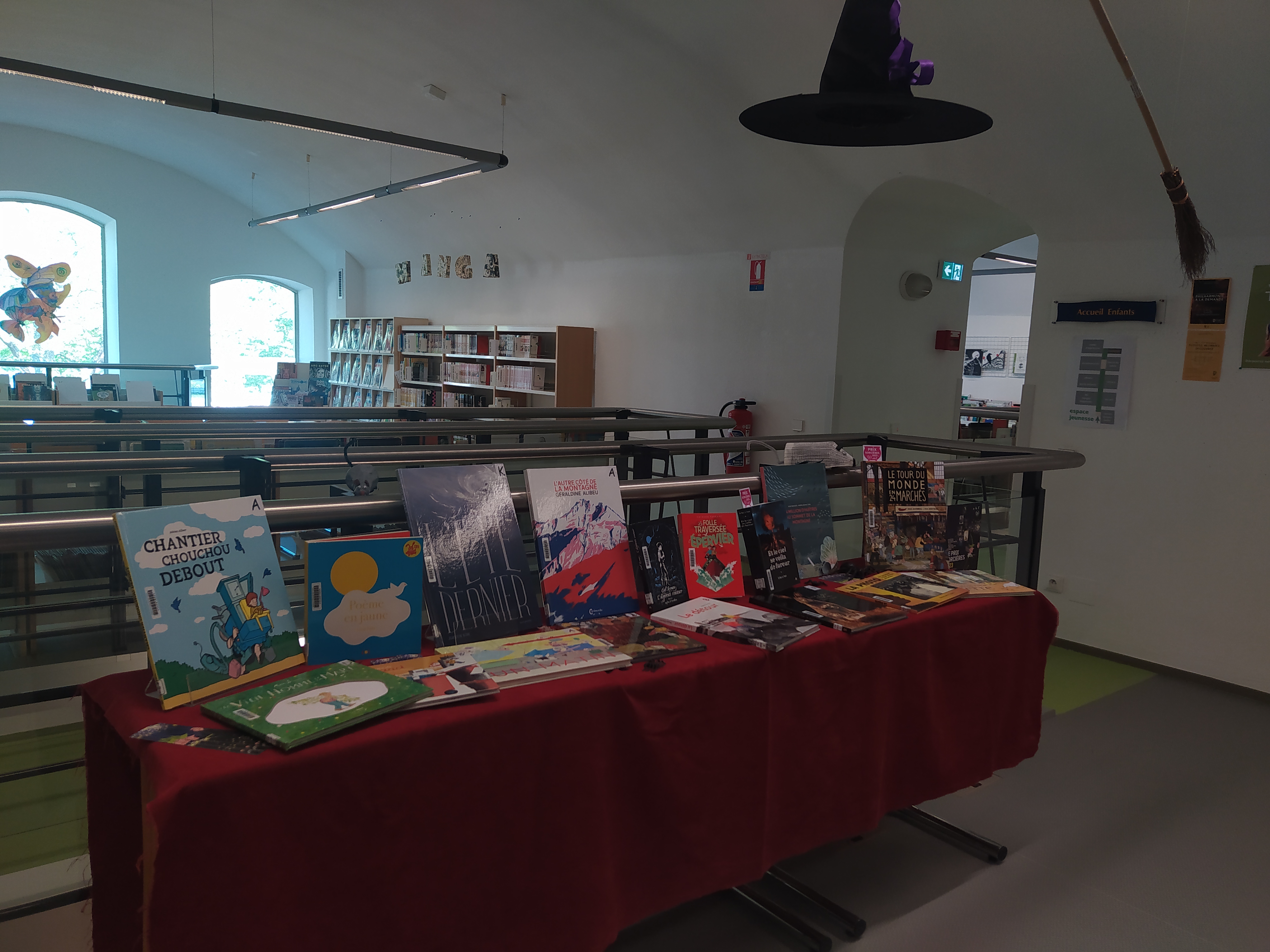 Table de la sélection des Prix Sorcière 2023