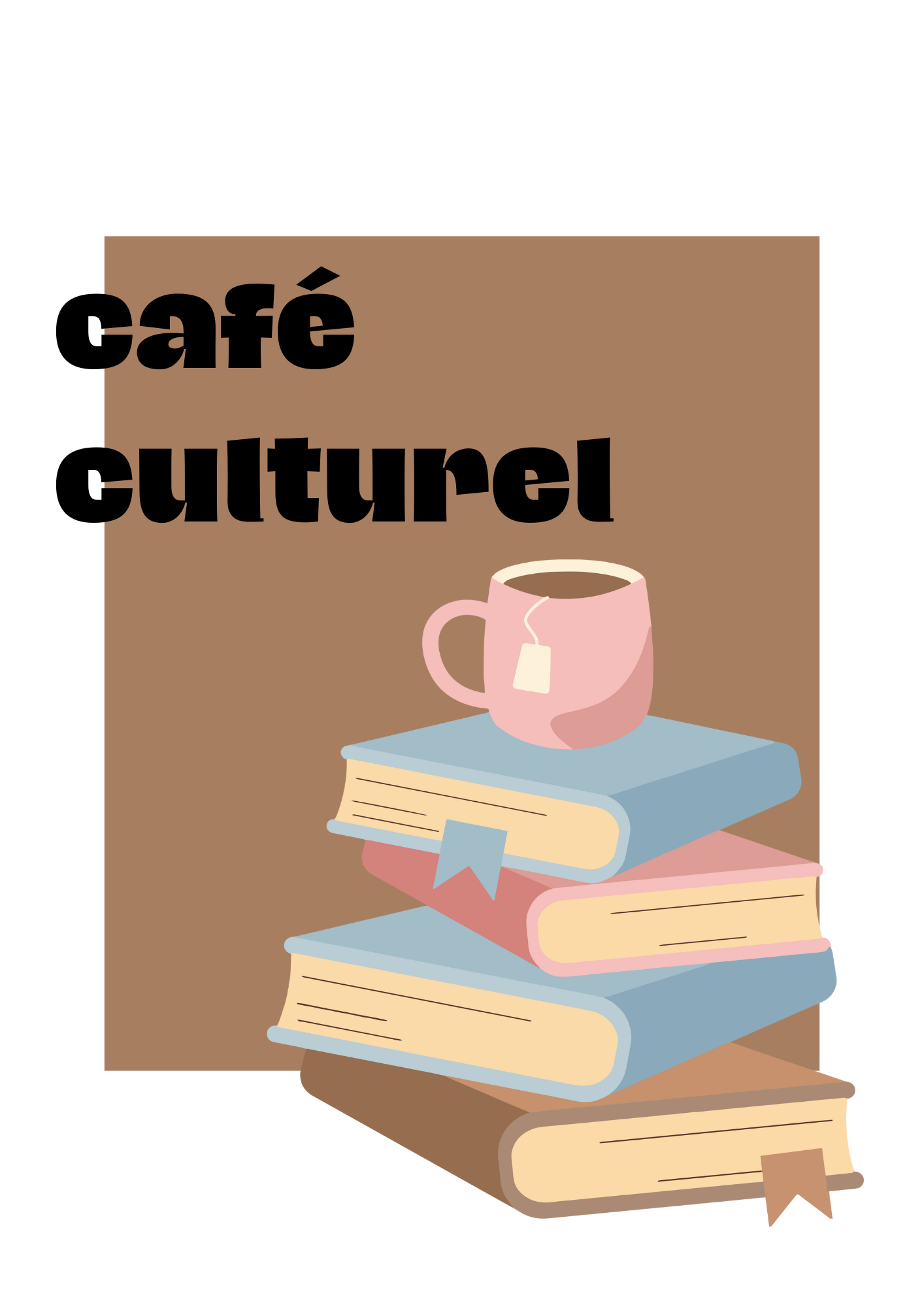 Affiche Café culturel
