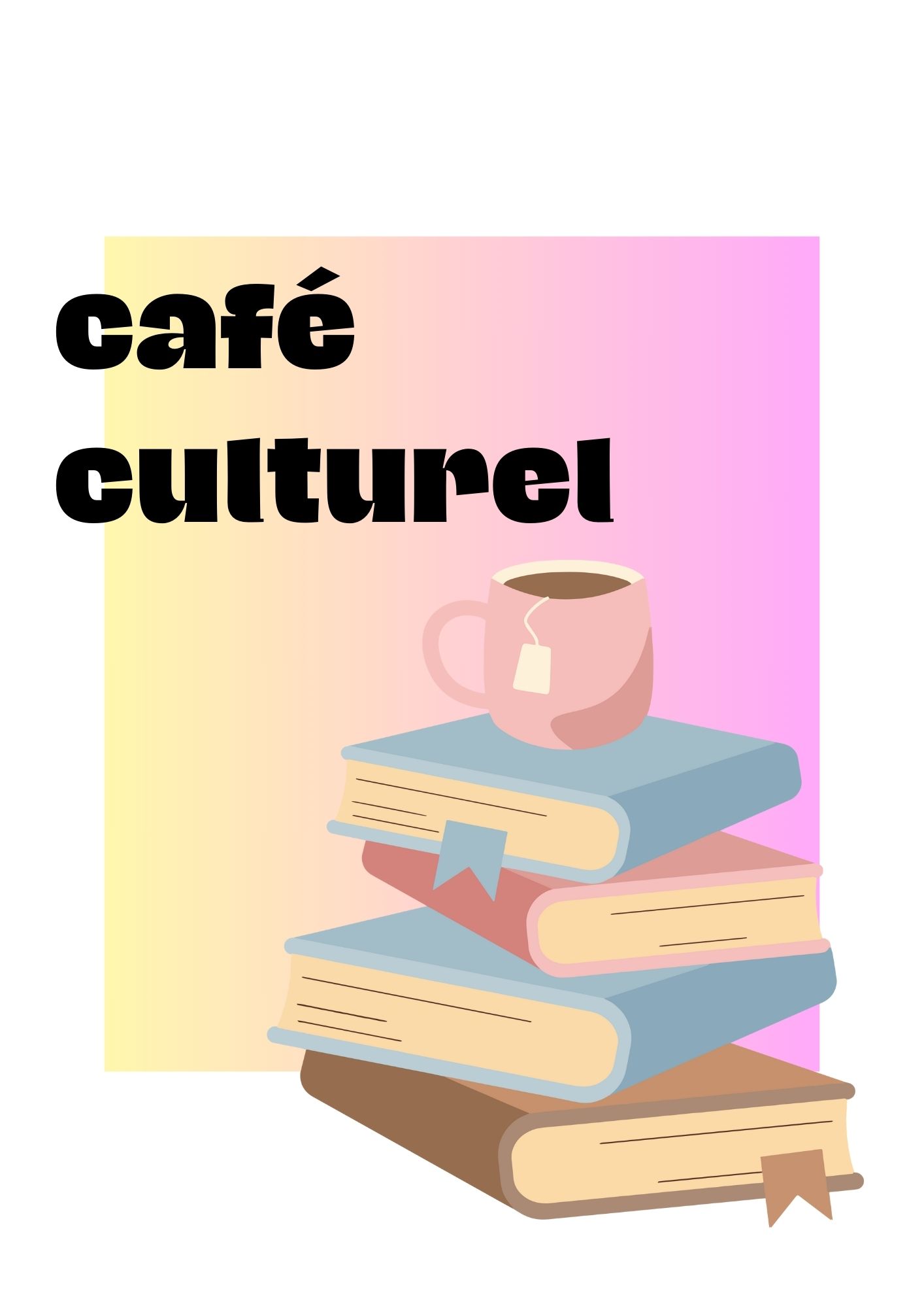 Affiche Café Culturel