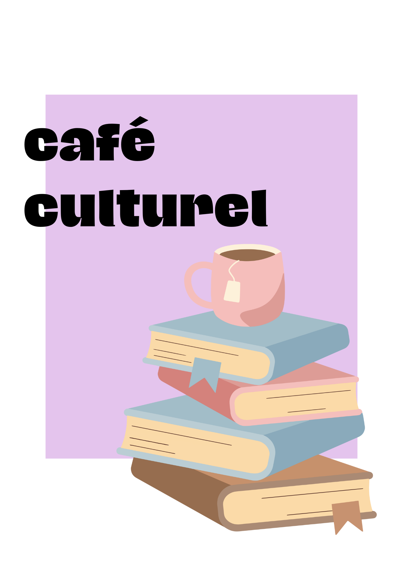 Affiche Café culturel