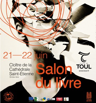 Affiche pour le salon du livre de Toul