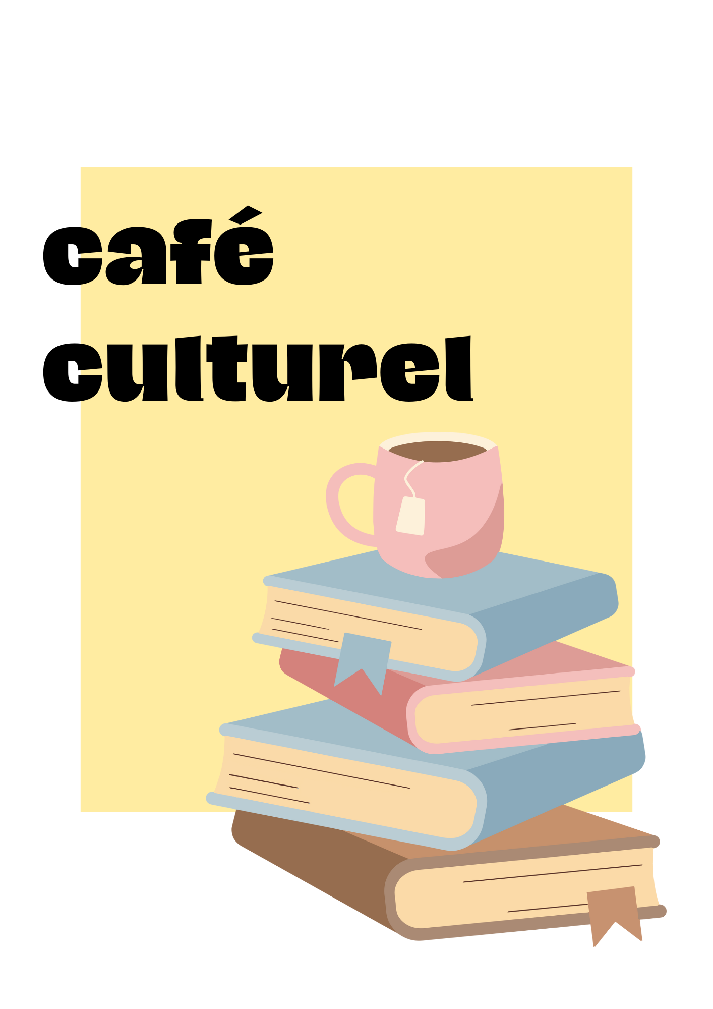 Affiche Café Culturel